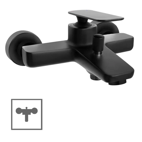 Herz baterija Zen Black U30B za kadu, crna 00330B