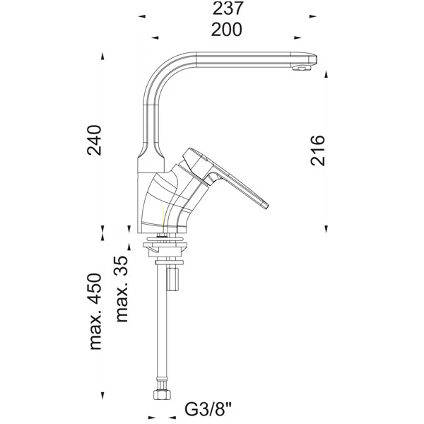 Herz baterija Infinity I21 za kuhinju 00172