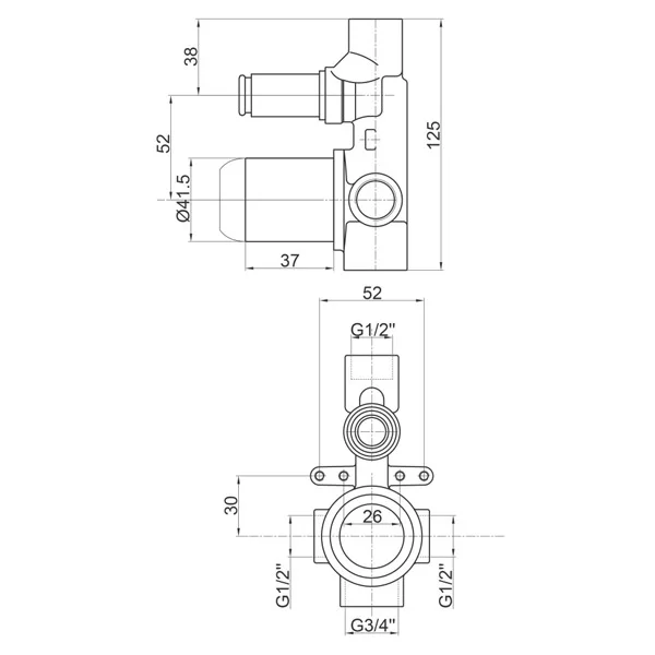 Herz uzidni mešač za bateriju B91 00368