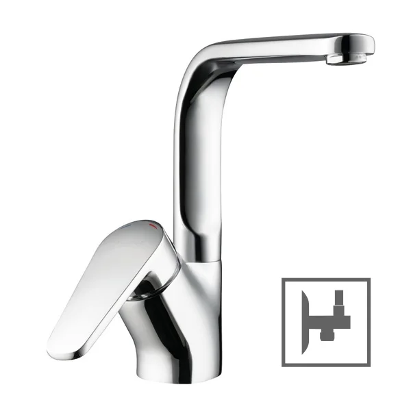 Herz baterija Infinity I21 za kuhinju, ugaoni ventili 00171