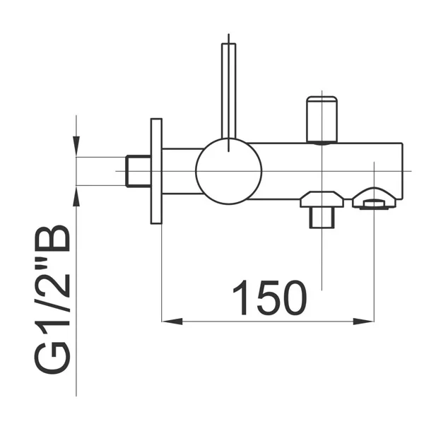 Herz baterija Fresh F30 za kadu 00334
