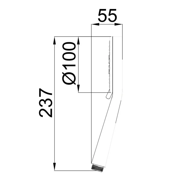 Herz tuš ručica Pure A01 12050