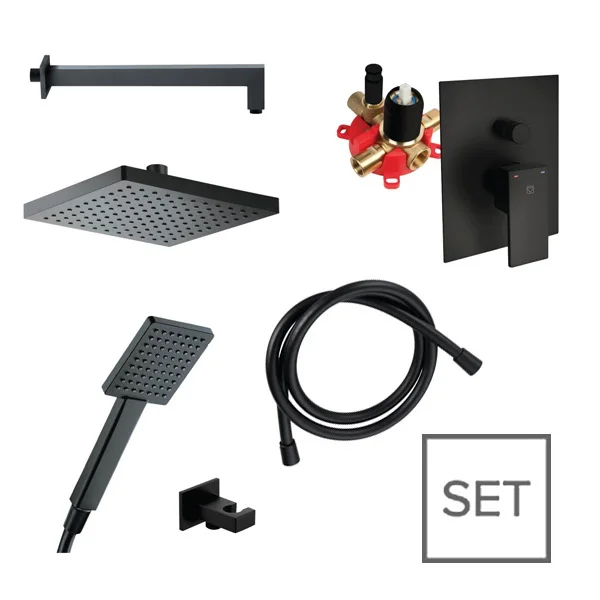 Herz baterijski ugradni set SQ Black Q191B, crni 00364B