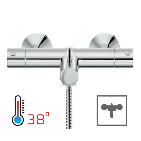 Herz baterija Fresh T30 termostatska za kadu 00339