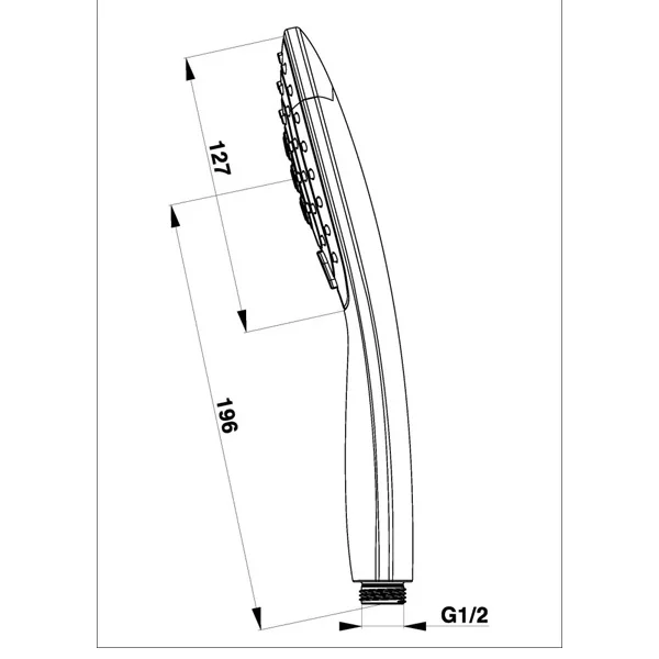 Herz tuš ručica Simphony A36 12054