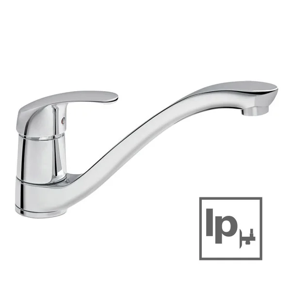 Herz baterija Project M20 za sudoperu, 3 cevi, ugaoni ventil 01185