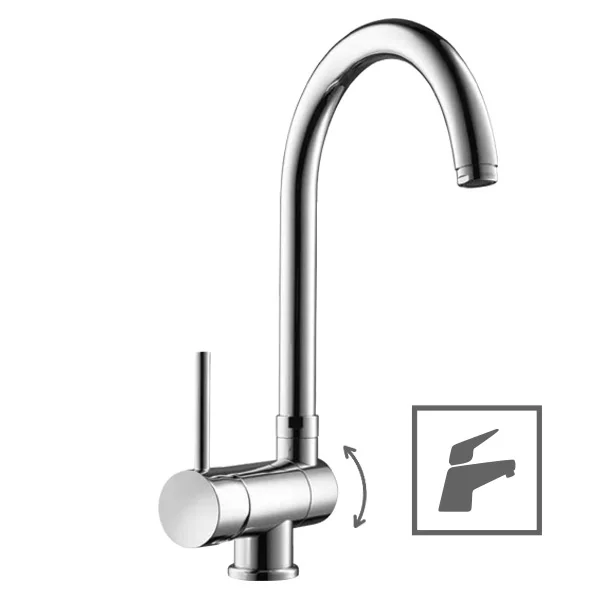 Herz baterija Fresh F22 za kuhinju, pregibna 00136