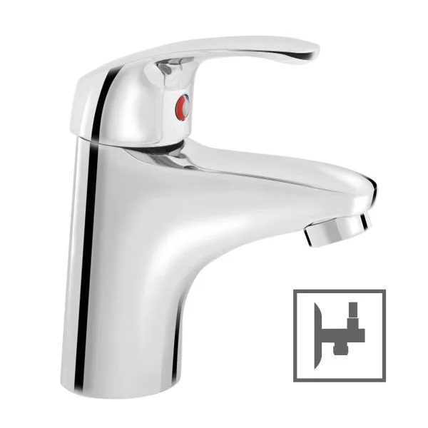 Herz baterija Project M10 za umivaonik, ugaoni ventil 00025