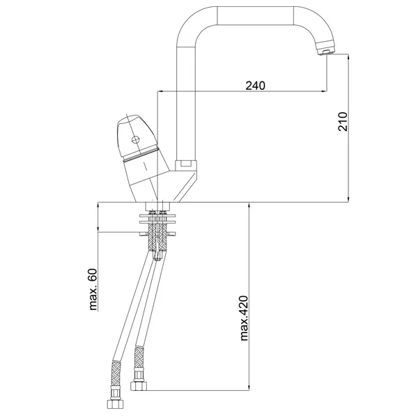 Herz baterija Simpaty S30 za kuhinju 00188