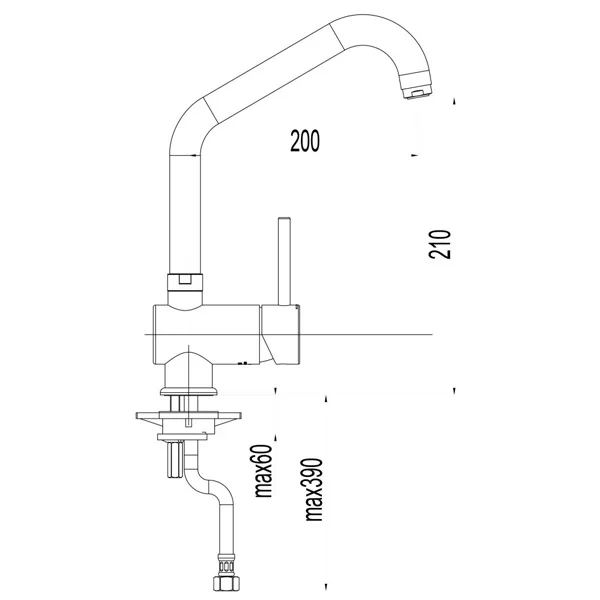 Herz baterija Fresh F41 za kuhinju 00129