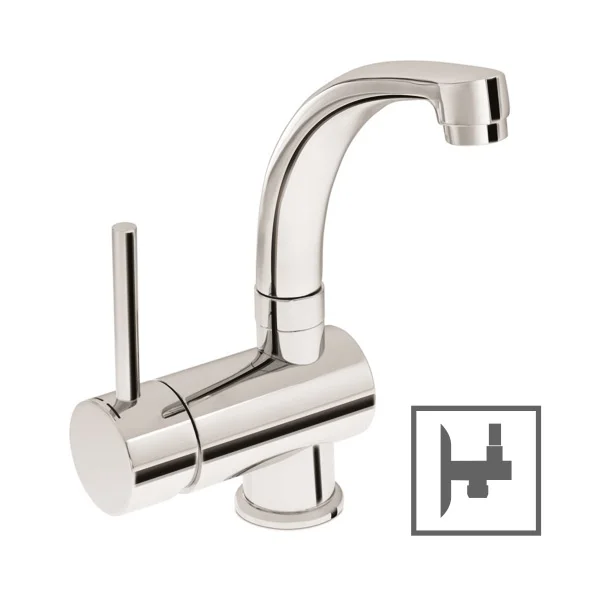 Herz baterija Fresh F15 za umivaonik, ugaoni ventili 00044