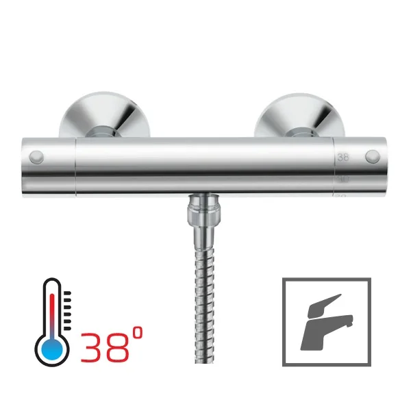 Herz baterija Fresh T40 termostatska za tuš kadu 00440