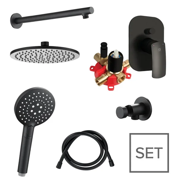 Herz baterijski ugradni set Elite Black E191B 00377B