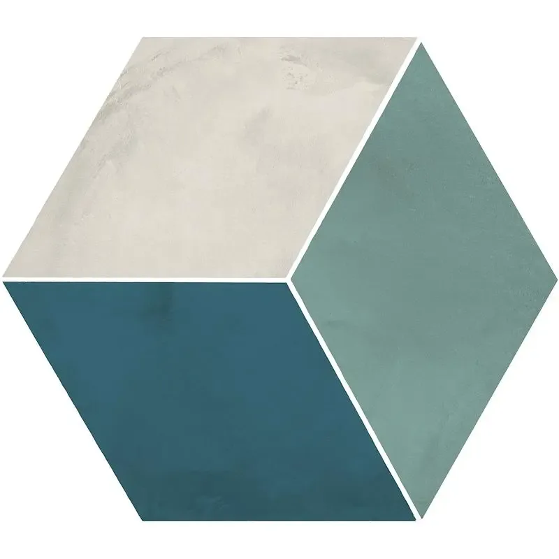 Terra.Art Rombo Oceano/cielo Esagona 25x21.6 I412