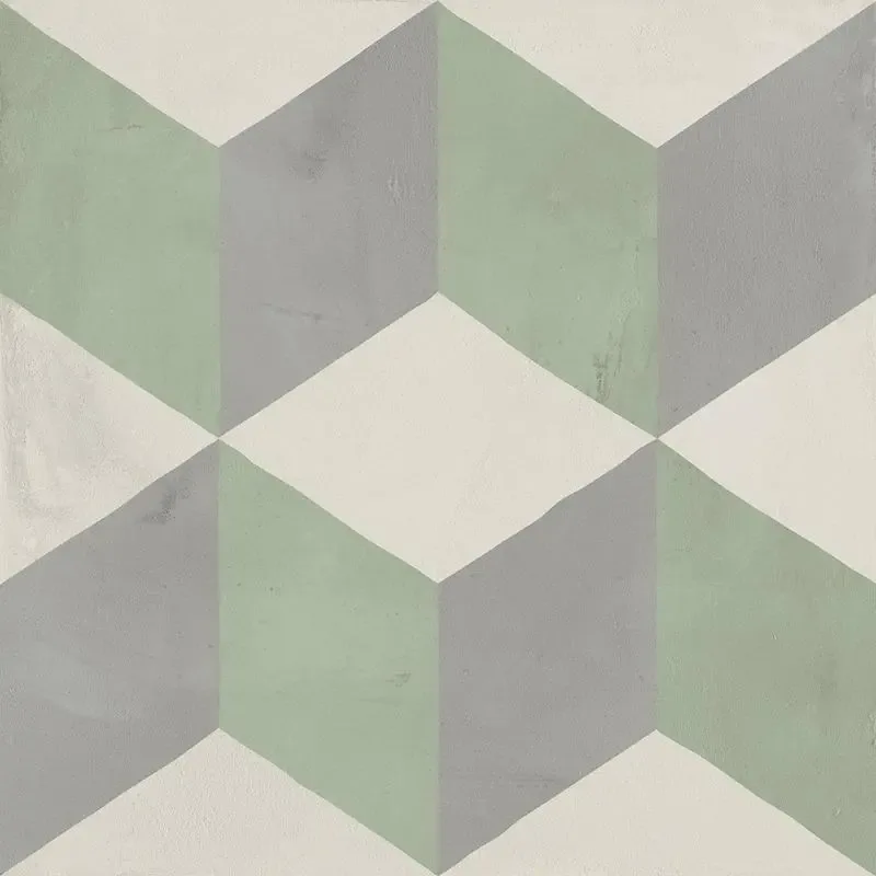 Terra.Art Cubo Sabbia/menta 20x20 I392