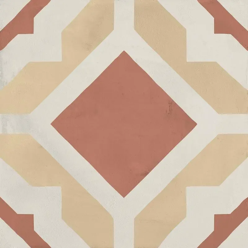 Terra.Art Geometrico Tramonto/crema 20x20 I396