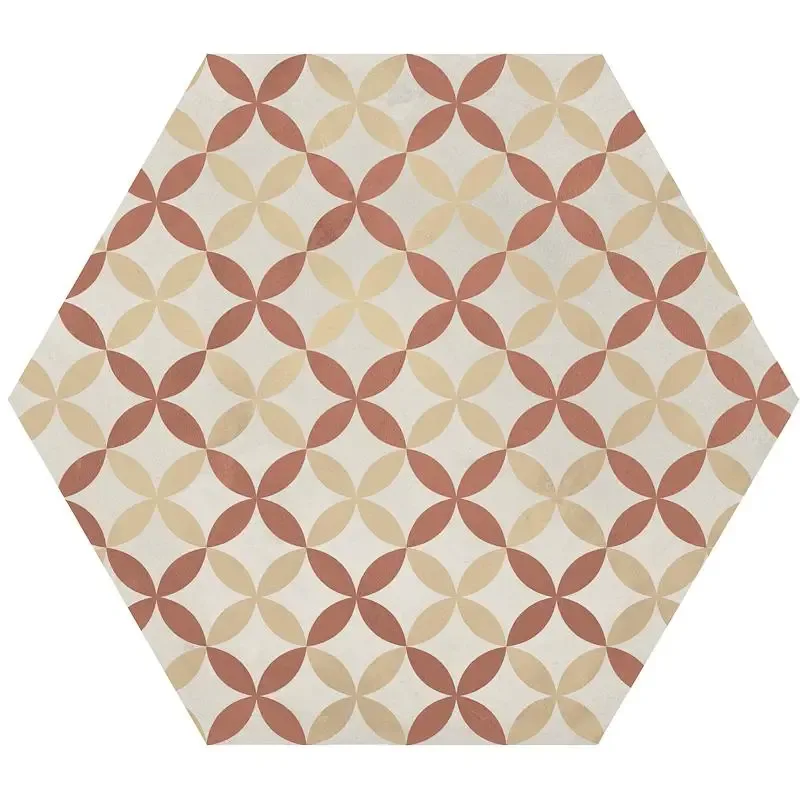 Terra.Art Astro Tramonto/crema Esagona 25x21.6 I425