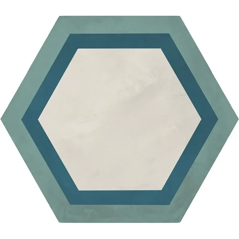 Terra.Art Cornice Oceano/cielo Esagona 25x21.6 I413