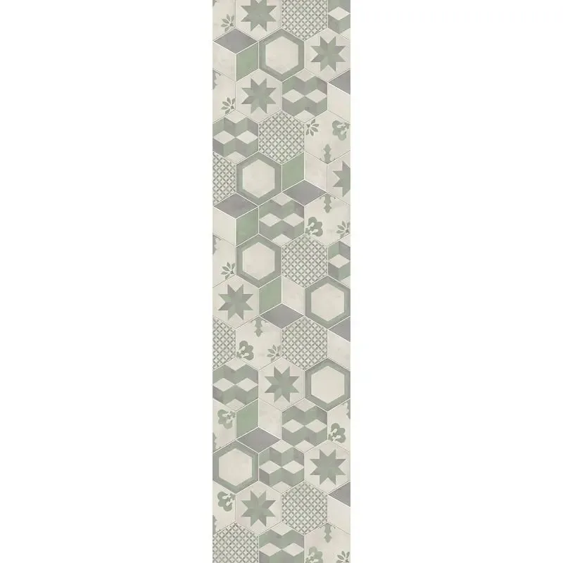 Terra.Art Mix Sabbia/menta Esagona 25x21.6 I422
