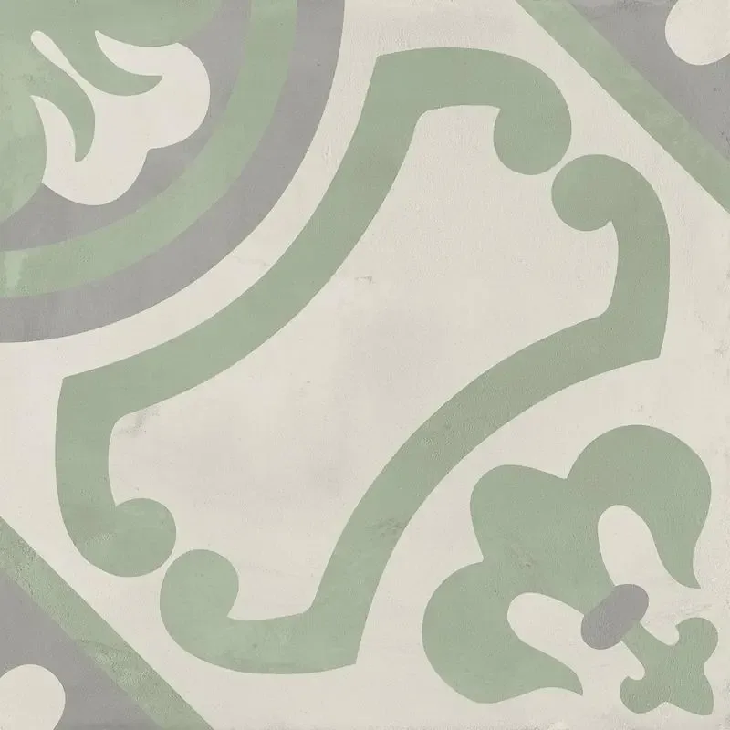 Terra.Art Giglio Sabbia/menta 20x20 I393