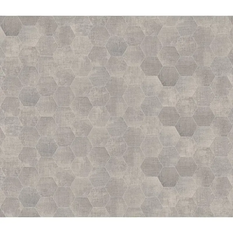 Textile Silver Esagona 25x21.6 D567