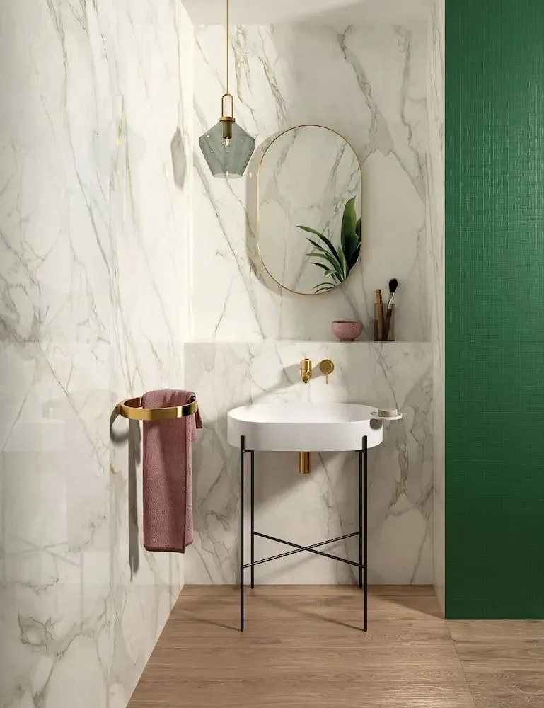Scultorea Foyer Calacatta Gold 60x120 E395