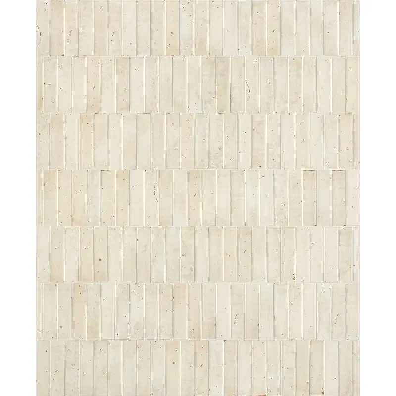 Fregio Bianco Naturale 6x24 J371
