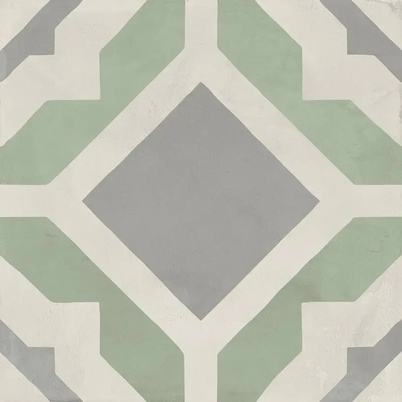 Terra.Art Geometrico Sabbia/menta 20x20 I389