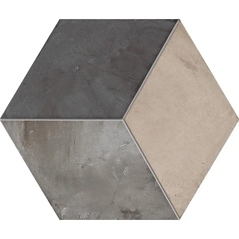 Terra Rombo Esagona Versione F 25x21.6 0398