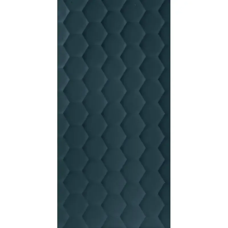 4D.Hexagon Deep Blu Matt 40x80 D733
