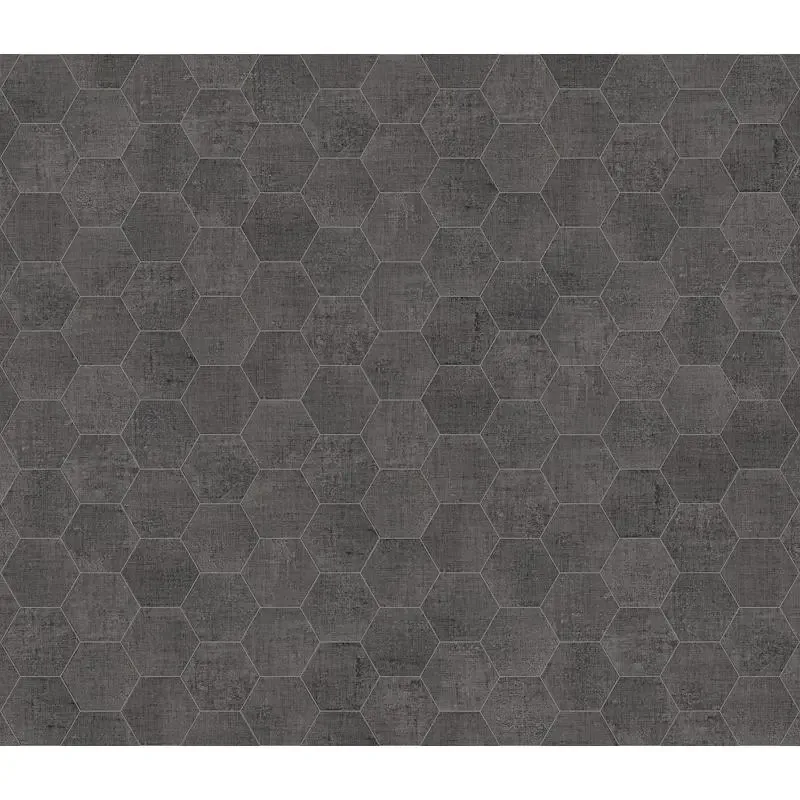 Textile Taupe Esagona 25x21.6 D625
