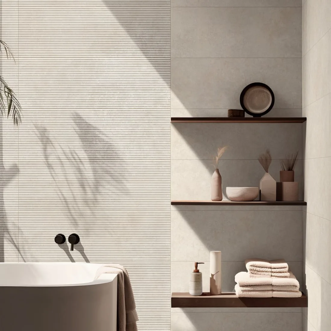 Tiempo Wall 3D Saw Beige RT 30x90 RCRX