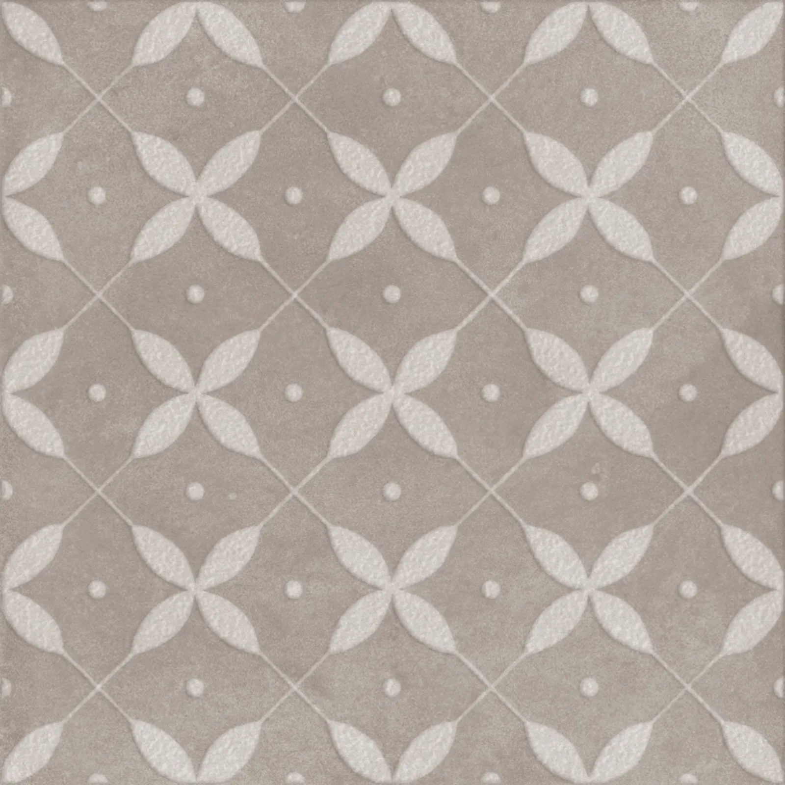 Amuri Decoro Zucchero Grigio 20x20 RC8D