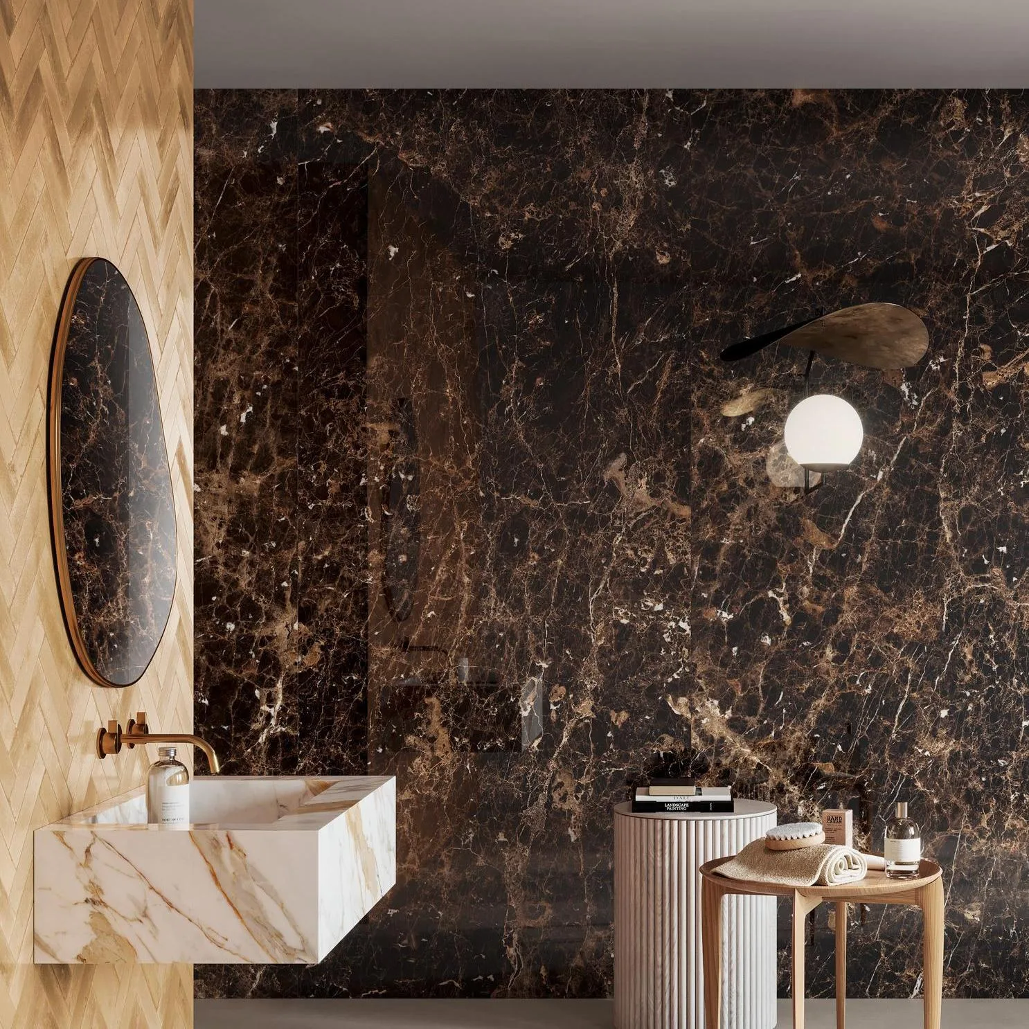 Incanto Emperador Glossy Rettificato 120x120 R8SW
