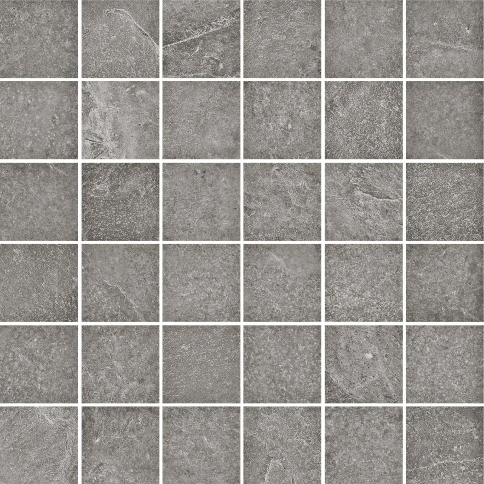 Slate Iron Mosaico Tessera 5X5 30x30 R6GV