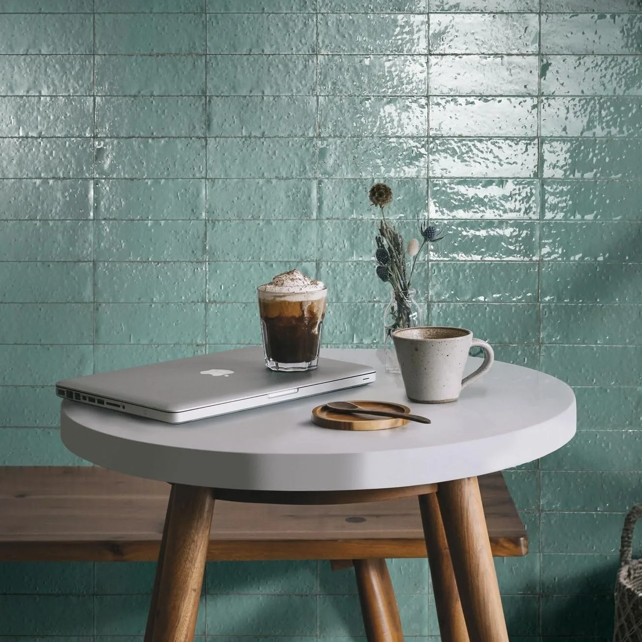 Glacé Turchese Glossy 7.5x20 RAEY