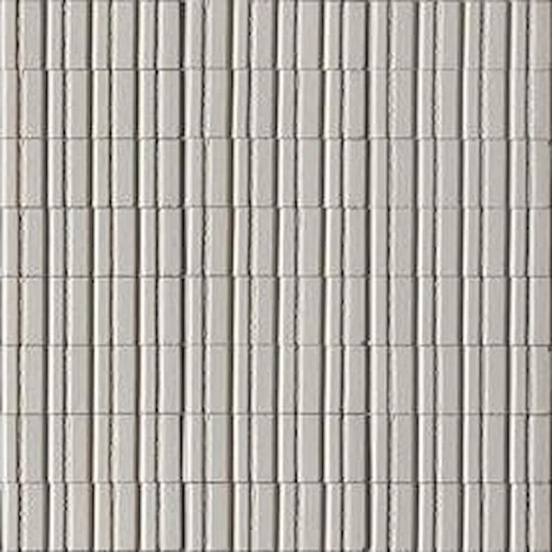 Glacé Bianco Glossy Struttura Rayé 7.5x20 RAEL