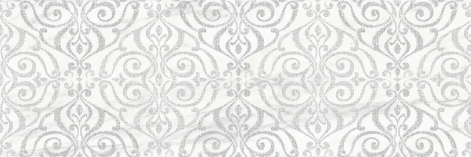 Imperiale Decoro Merletto Bianco 30x90 R75T