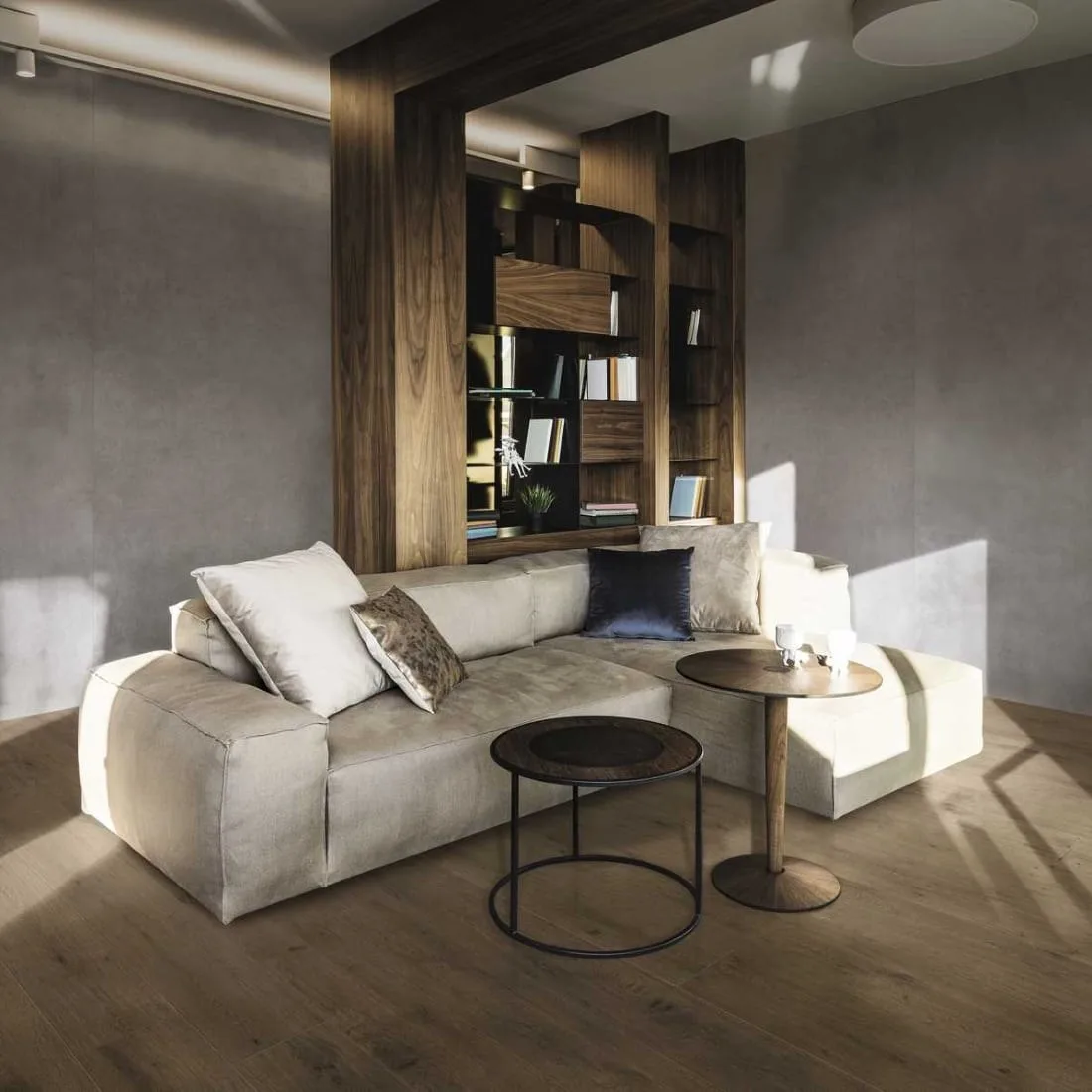 Maiora Concrete Effect Grigio Chiaro Rettificato 120x120 R6SN