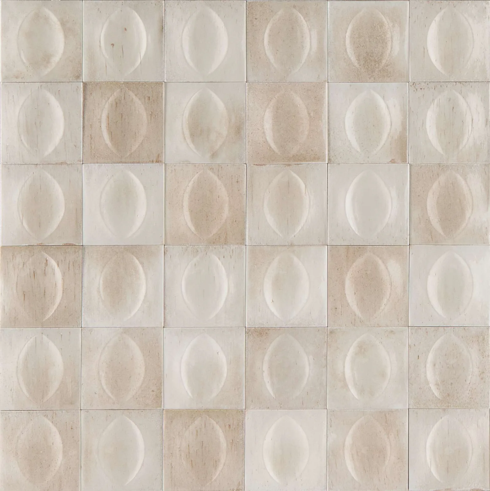 Gleeze Beige Struttura Egg Glossy 10x10 R8GT