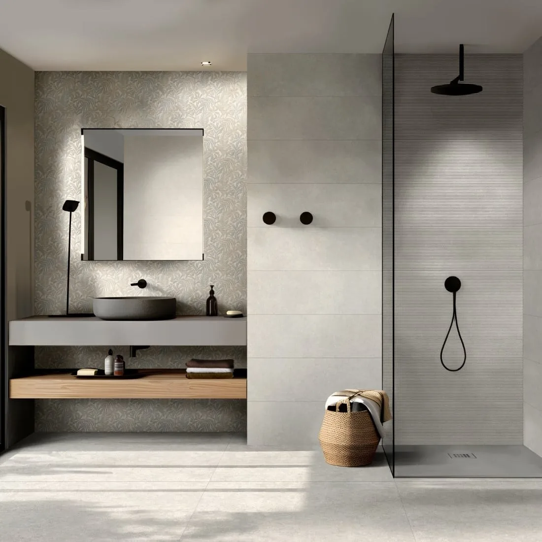 Tiempo Wall Grigio RT 30x90 RCRR
