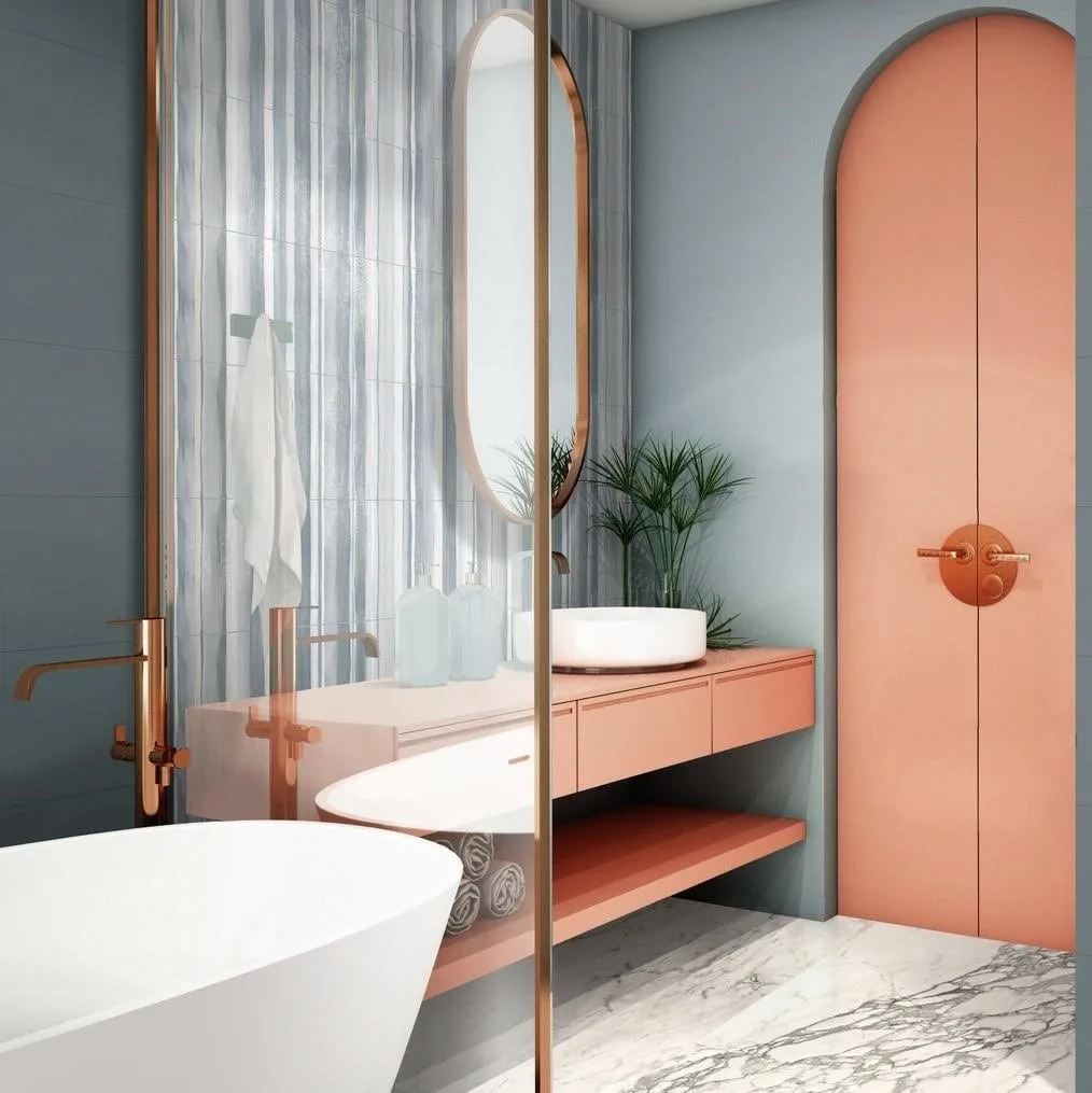 Vida Decoro Orizzonte Azzurro Touch 30x90 RA7D
