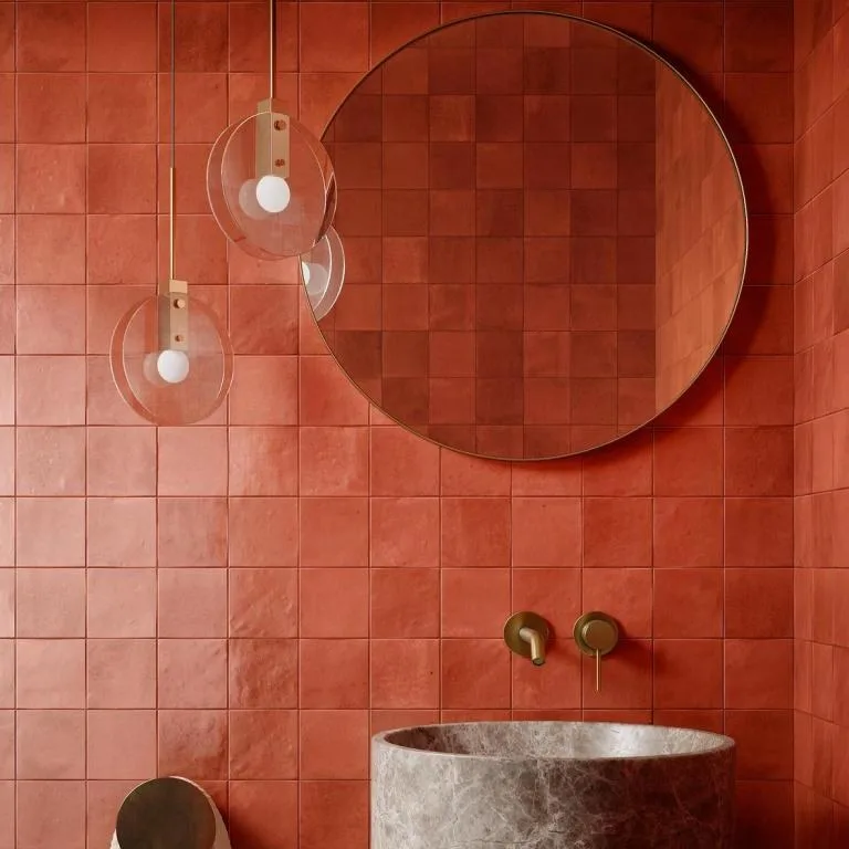 Mélange Bordeaux Glossy 10x10 R8G2