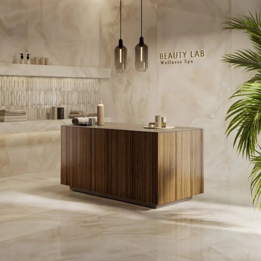 Incanto Onice Avorio Glossy RT 120x120 RDFA
