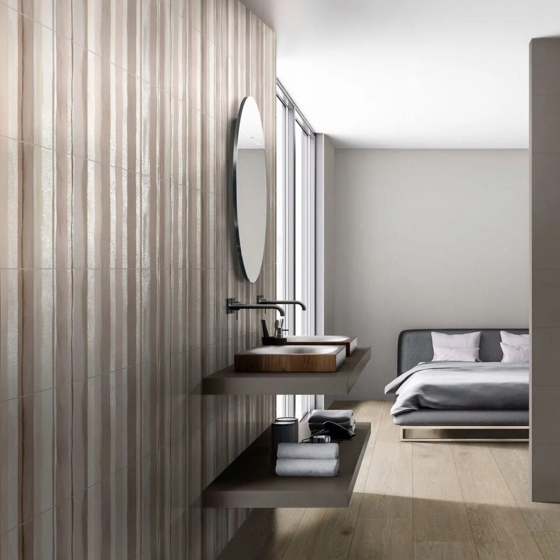 Vida Decoro Orizzontale Beige Touch 30x90 RA8T