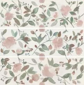 Now Decoro Waterflower Bianco 25x76 R9NA