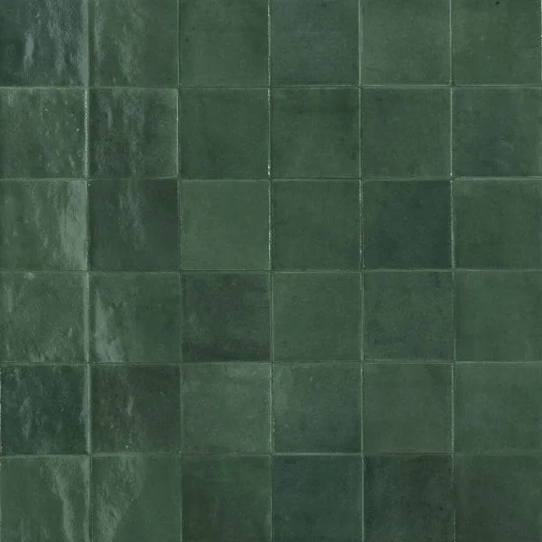 Mélange Teal Glossy 10x10 R8GA