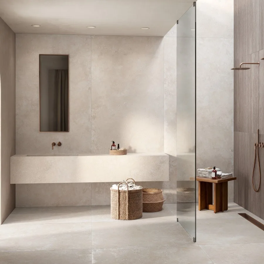 Travertino Struttura Canneto 3D Vein Titanio 60x120 RCC1