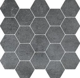 Clayton Dark Grey Mosaico 30.3x30.3 RARU