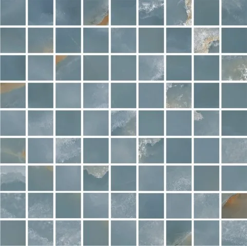Incanto Onice Blu Mosaico Glossy 30x30 RDHK